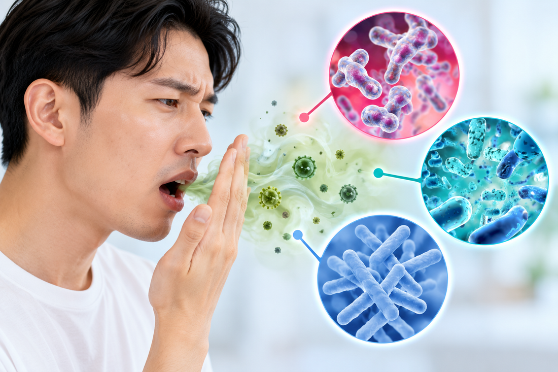 Probiotics, Prebiotics and Postbiotics for Bad Breath: What's the Difference?